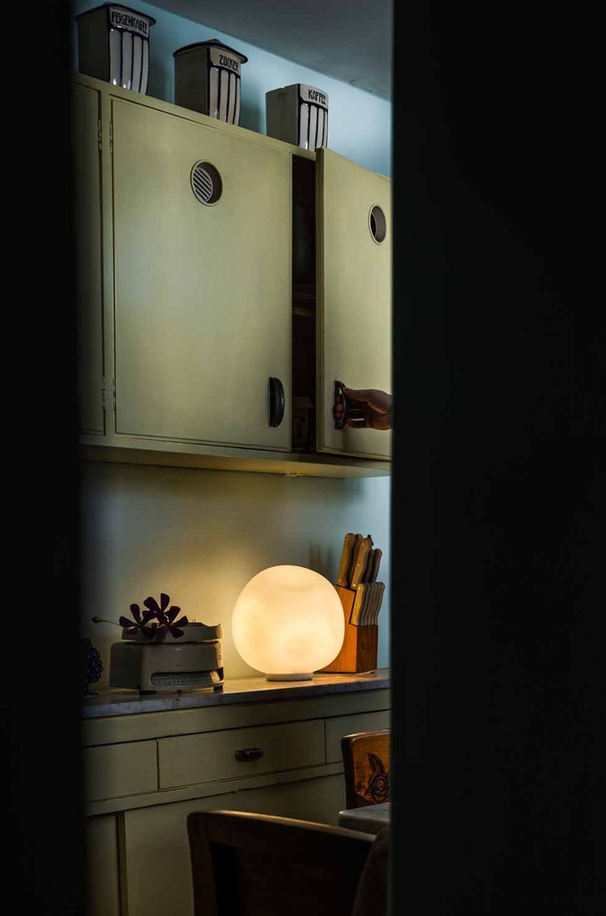 Foscarini Hoba midi dimmable, Tavolo