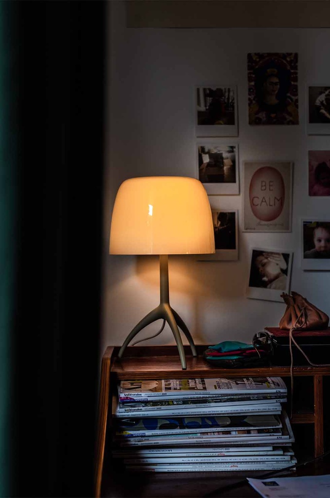 Foscarini Lumiere Nuances piccola with dimmer, Tavolo
