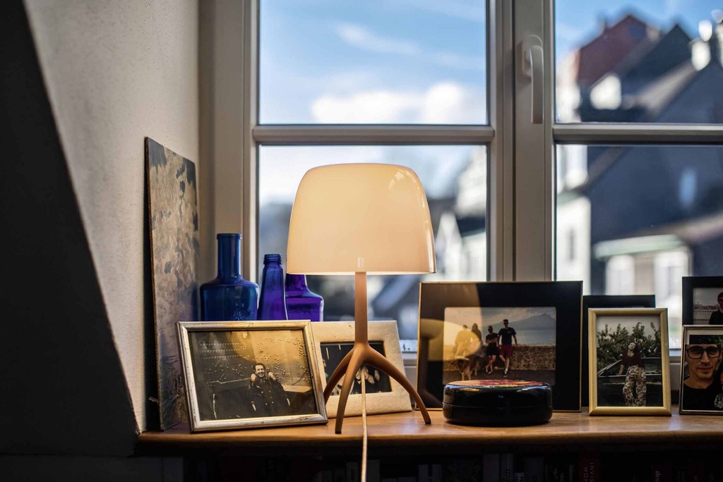 Foscarini Lumiere Nuances piccola with dimmer, Tavolo