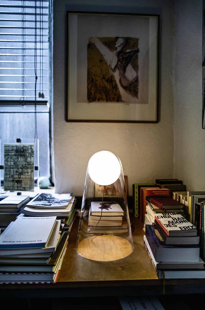 Foscarini Satellight with touch dimmer, Tavolo