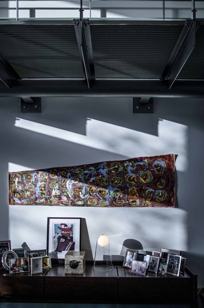 Foscarini Satellight with touch dimmer, Tavolo