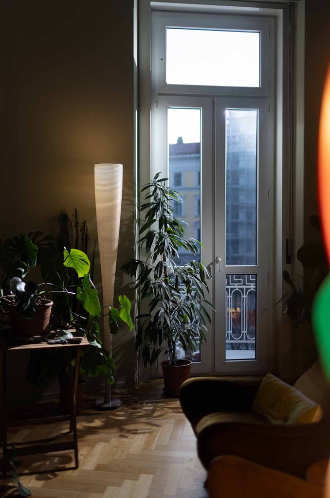 Foscarini Mite LED Anniversario nero, Terra