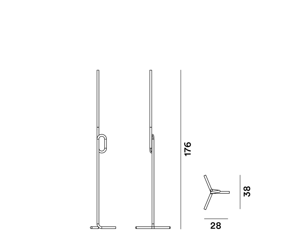 Foscarini Tobia oro, Terra
