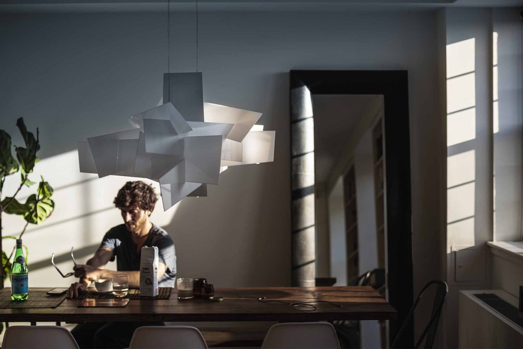 Foscarini Big Bang LED bianco, Sospensione