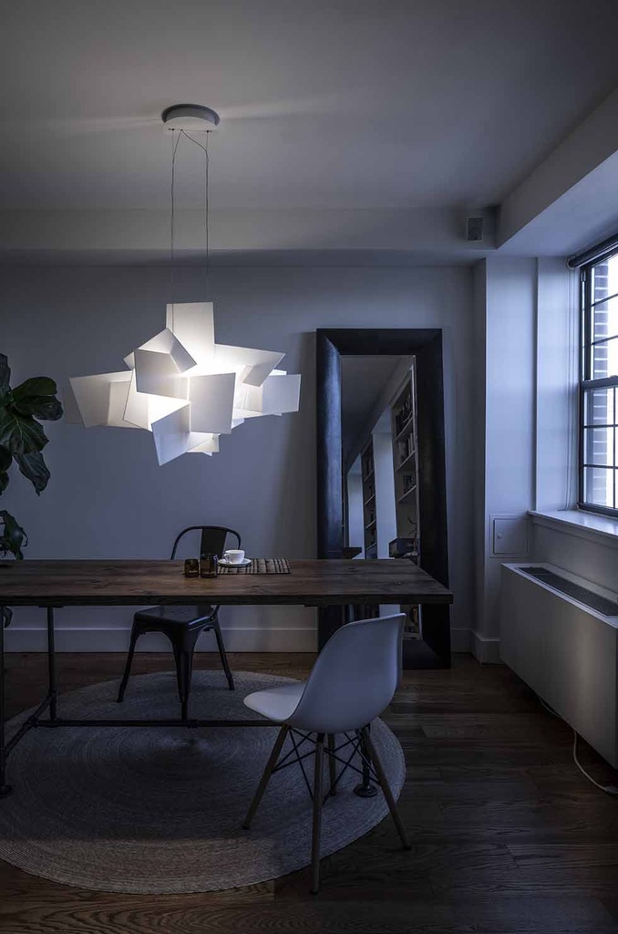 Foscarini Big Bang LED bianco, Sospensione