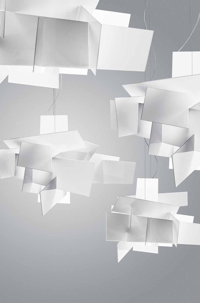 Foscarini Big Bang rosso, Sospensione