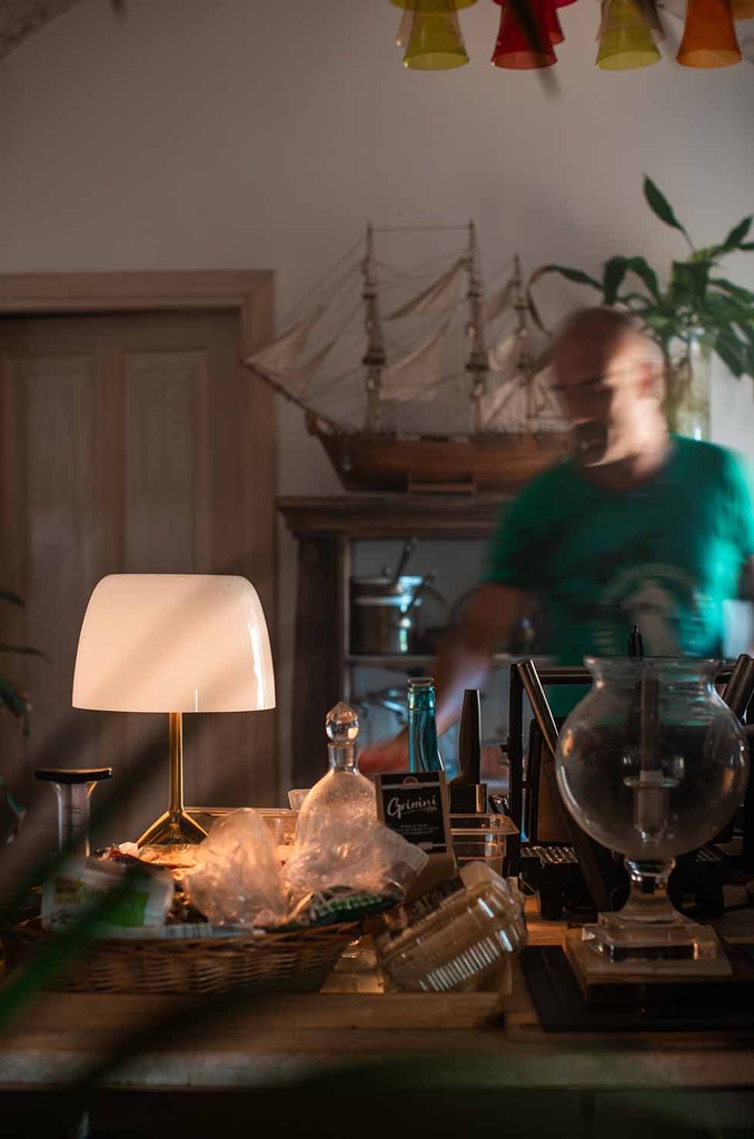 Foscarini Lumiere 30th piccola with dimmer, Tavolo