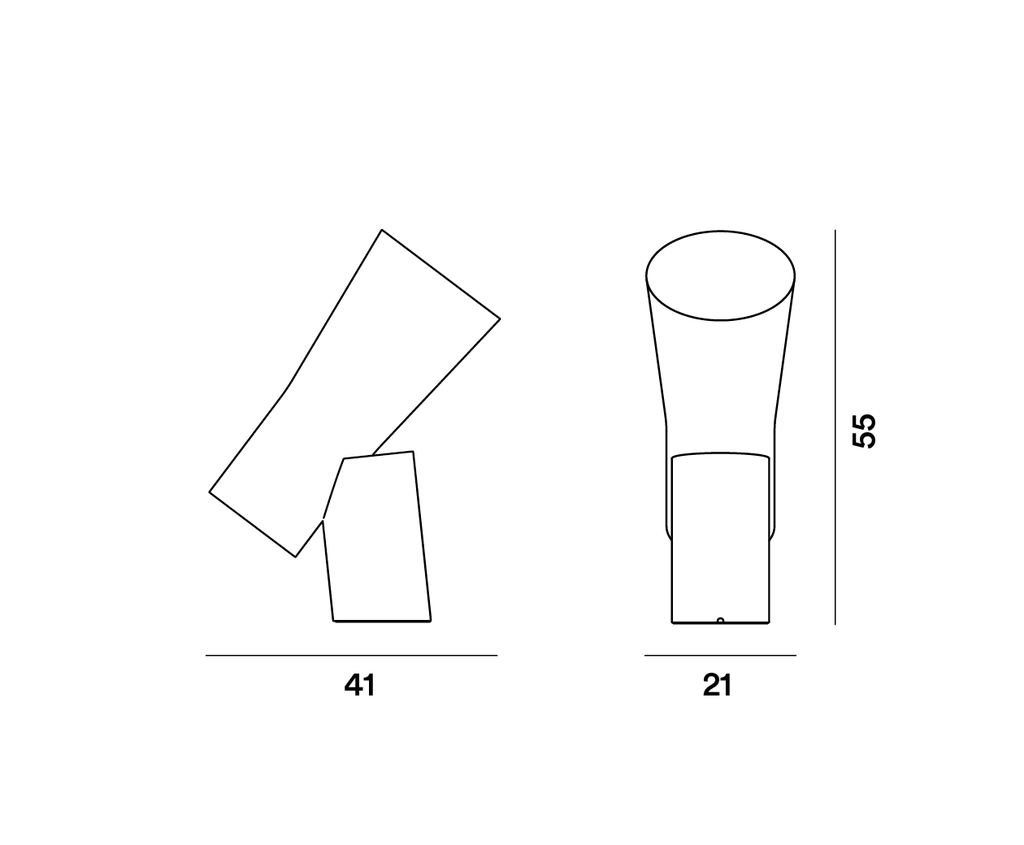 Foscarini Nile bianco, Tavolo