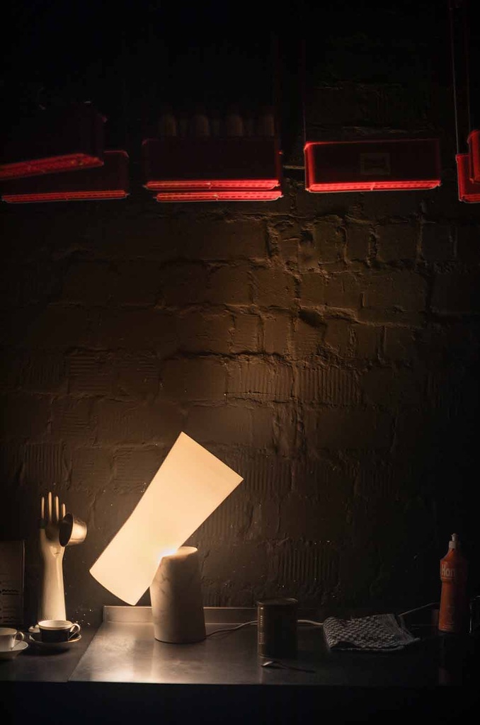 Foscarini Nile bianco, Tavolo