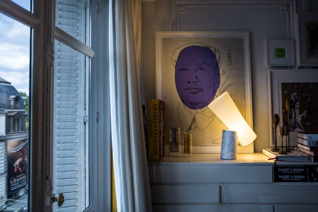 Foscarini Nile bianco, Tavolo