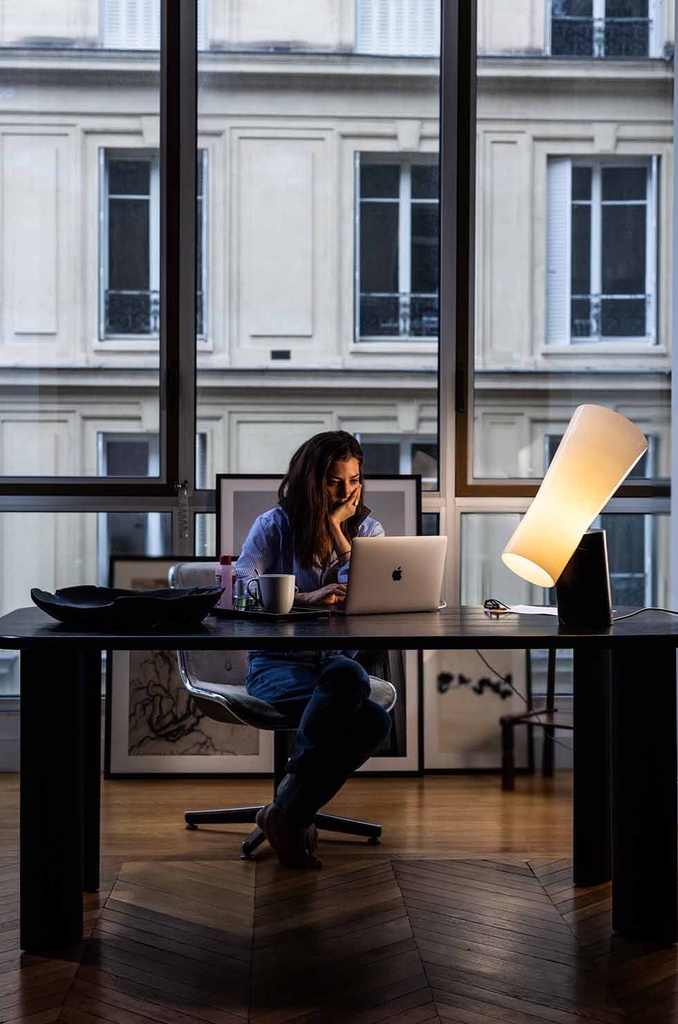Foscarini Nile bianco, Tavolo