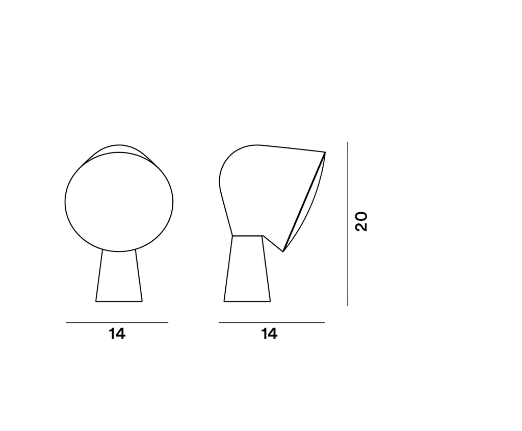 Foscarini Binic, Tavolo