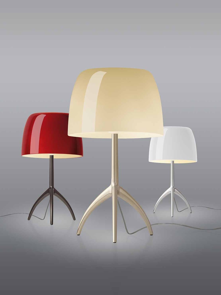 Foscarini Lumiere grande with dimmer colours, Tavolo
