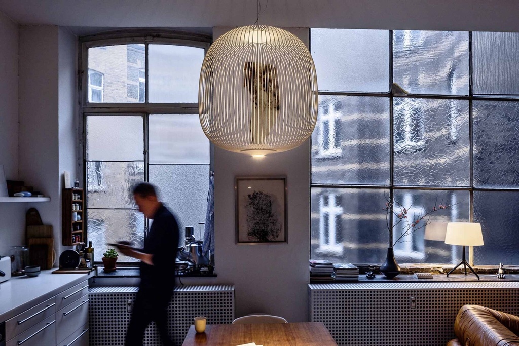 Foscarini Spokes 2 MIDI dimmable colours, Sospensione