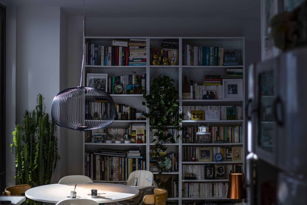 Foscarini Spokes 3 dimmable bianco, Sospensione