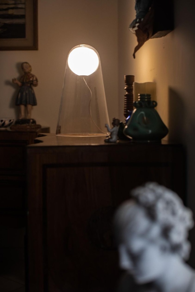 Foscarini Satellight with touch dimmer, Tavolo
