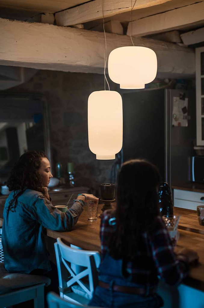 Foscarini Chouchin 2 LED bianco, Sospensione