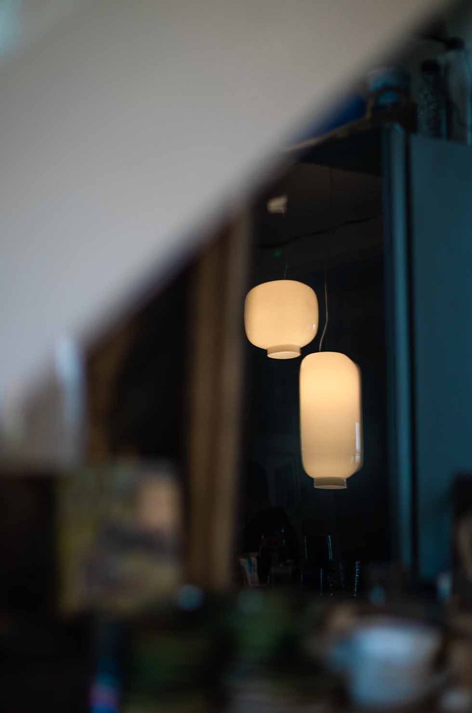 Foscarini Chouchin 3 LED dimm. Bianco, Sospensione