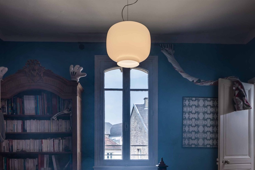 Foscarini Chouchin 3 bianco, Sospensione