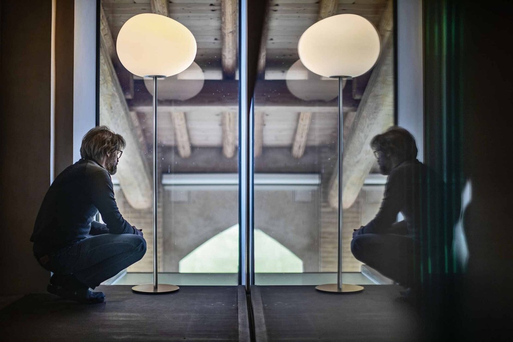 Foscarini Gregg grande bianco, Terra