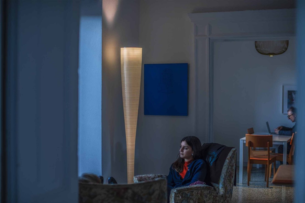 Foscarini Mite LED nero, Terra