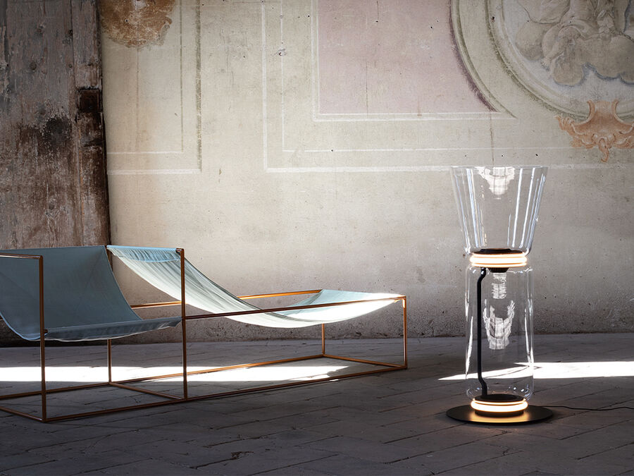 Flos NOCTAMBULE FLOOR 2 High Cylinders & Cone Small Base