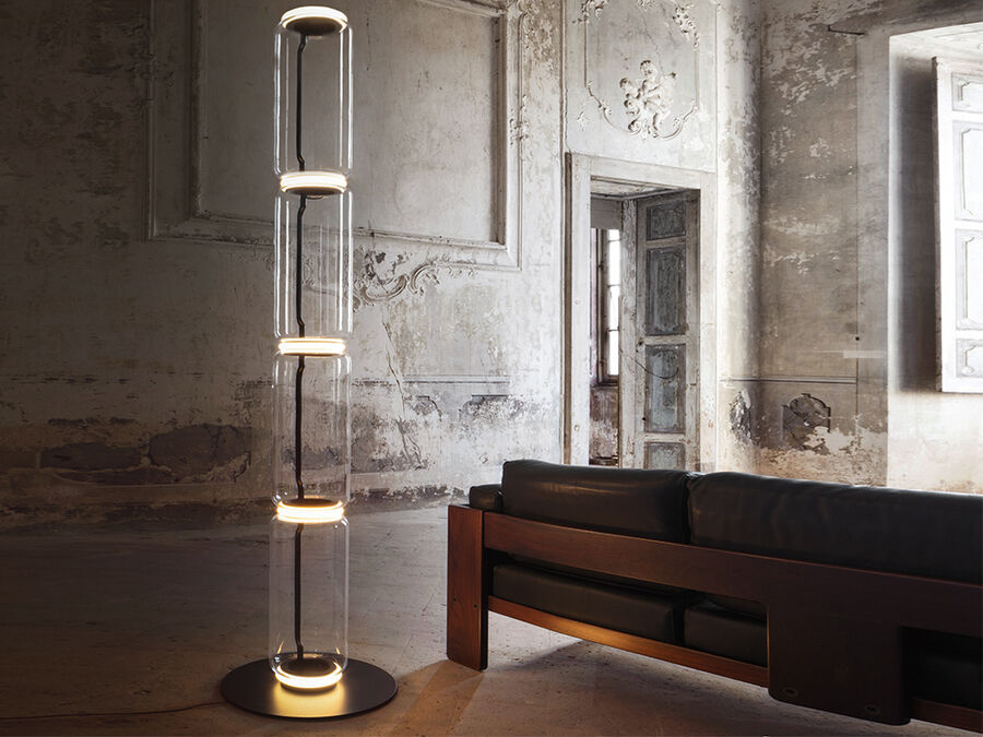 Flos NOCTAMBULE FLOOR 2 Low Cylinders Small Base