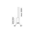 Foscarini Lumiere Nuances piccola with dimmer, Tavolo