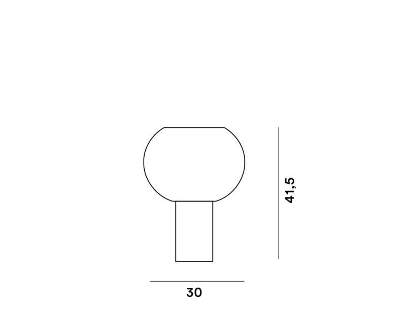 Foscarini Buds 3, Tavolo