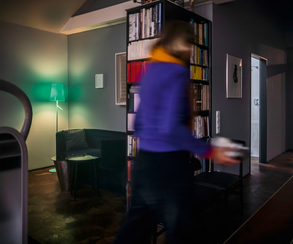 Foscarini Birdie LED with touch dimmer, Terra