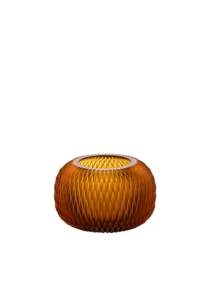 Bomma Metamorphosis tealight, colour glass