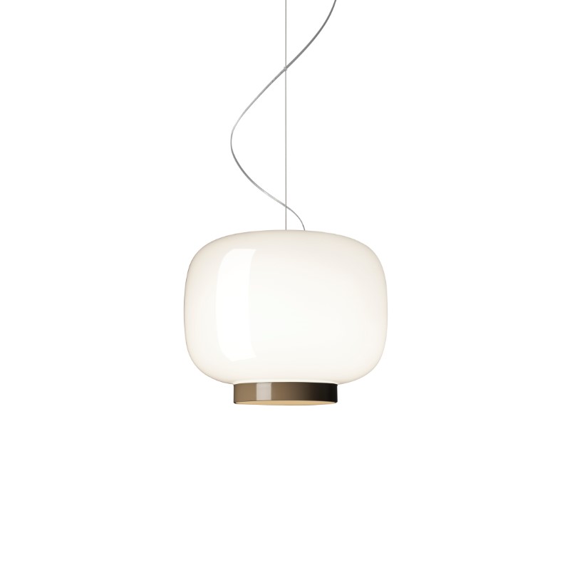 Foscarini Chouchin 3 Reverse LED bianco/grigio, Sospensione