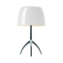 Foscarini Lumiere grande with dimmer colours, Tavolo (bianco caldo, alluminio)