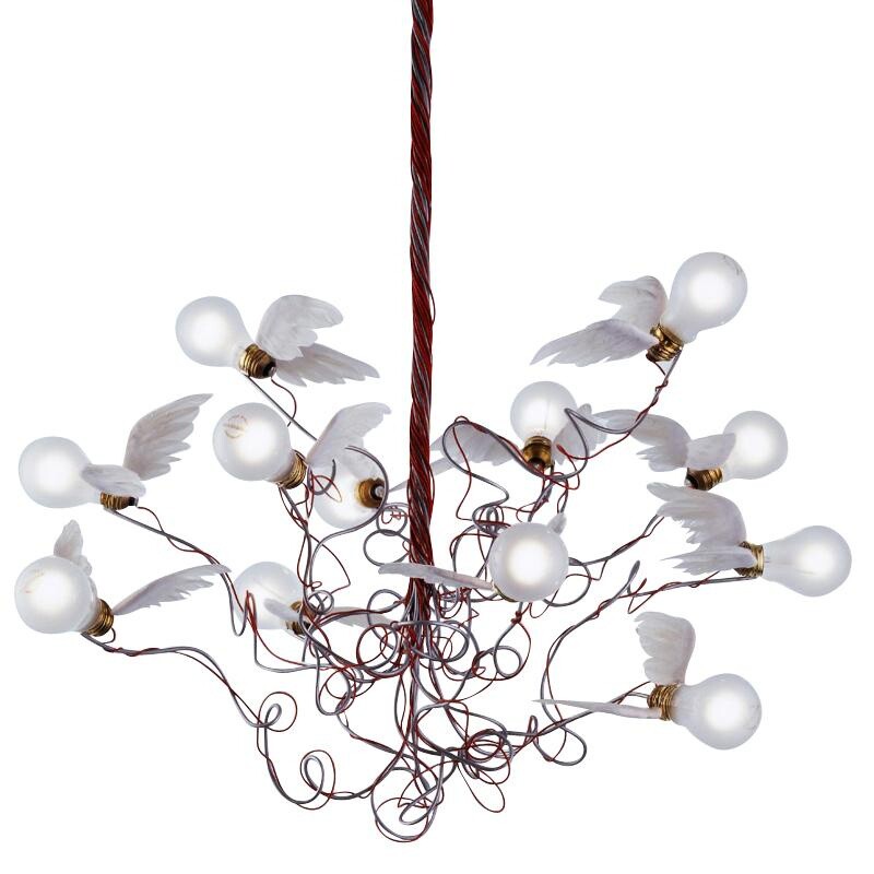 Ingo Maurer Birdie, Suspended