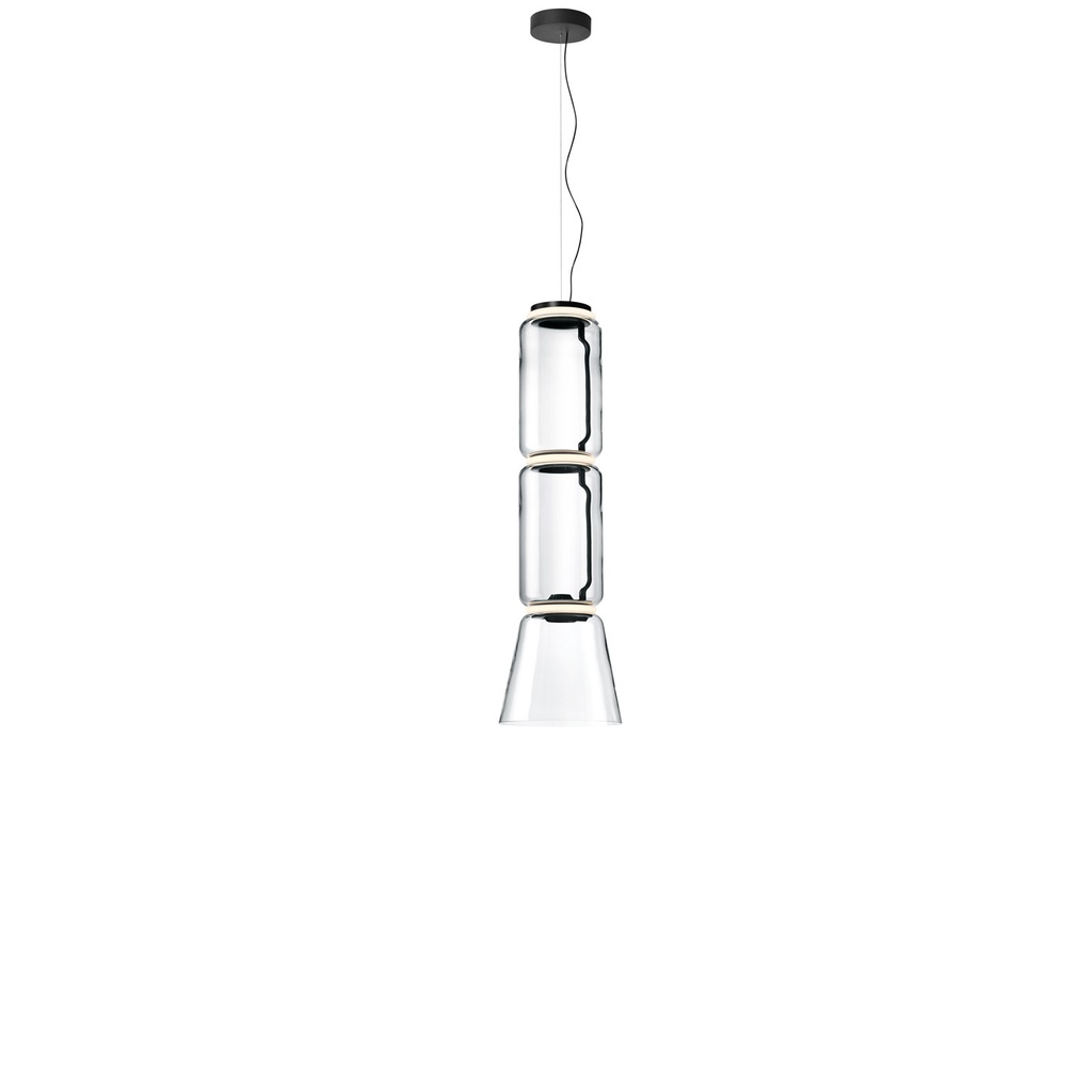 Flos NOCTAMBULE SUSPENSION 2 Low Cylinders & Cone