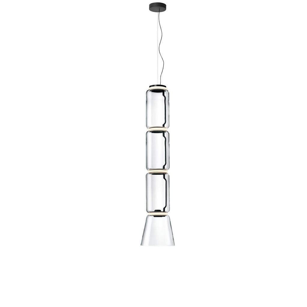 Flos NOCTAMBULE SUSPENSION 3 Low Cylinders & Cone