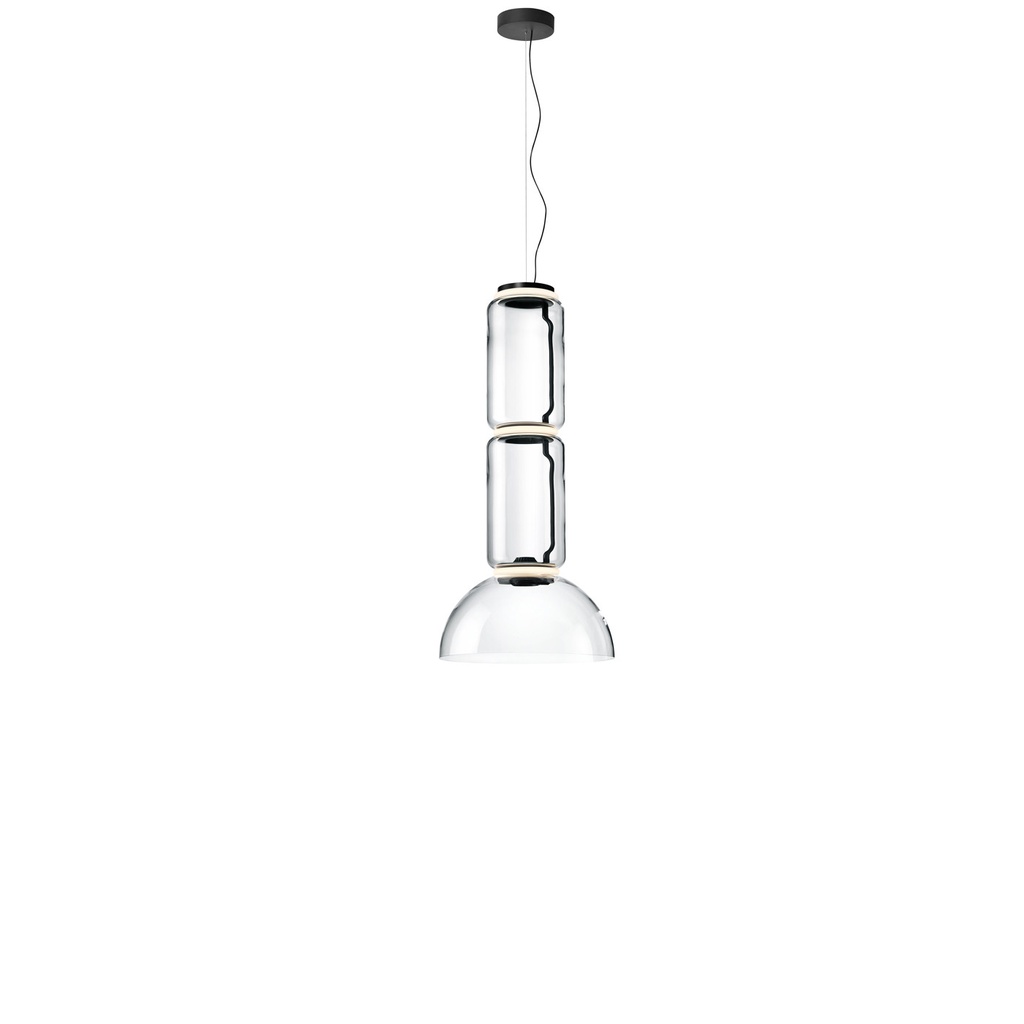 Flos NOCTAMBULE SUSPENSION 2 Low Cylinders & Bowl