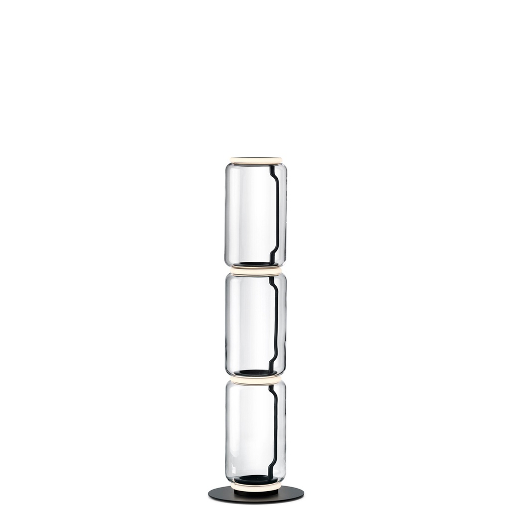 Flos NOCTAMBULE FLOOR 3 Low Cylinders Small Base