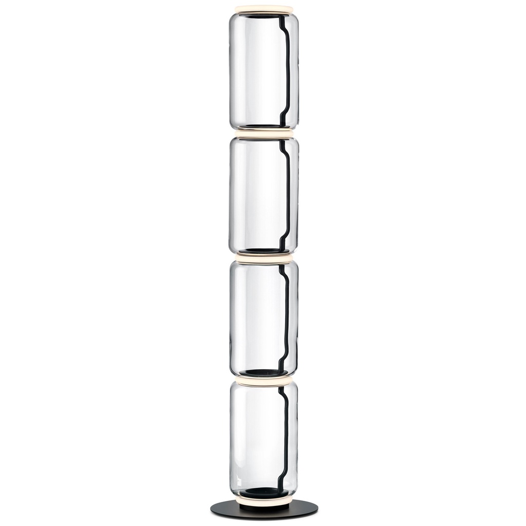 Flos NOCTAMBULE FLOOR 4 Low Cylinders Small Base