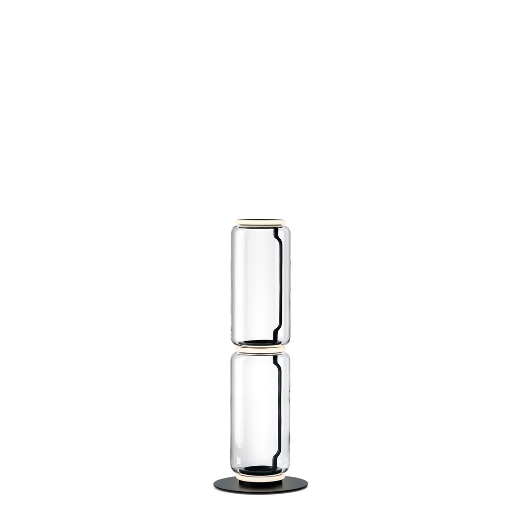 Flos NOCTAMBULE FLOOR 2 High Cylinders Small Base