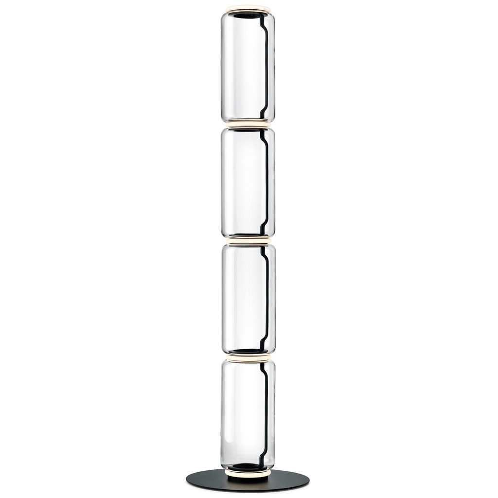Flos NOCTAMBULE FLOOR 4 High Cylinders Big Base
