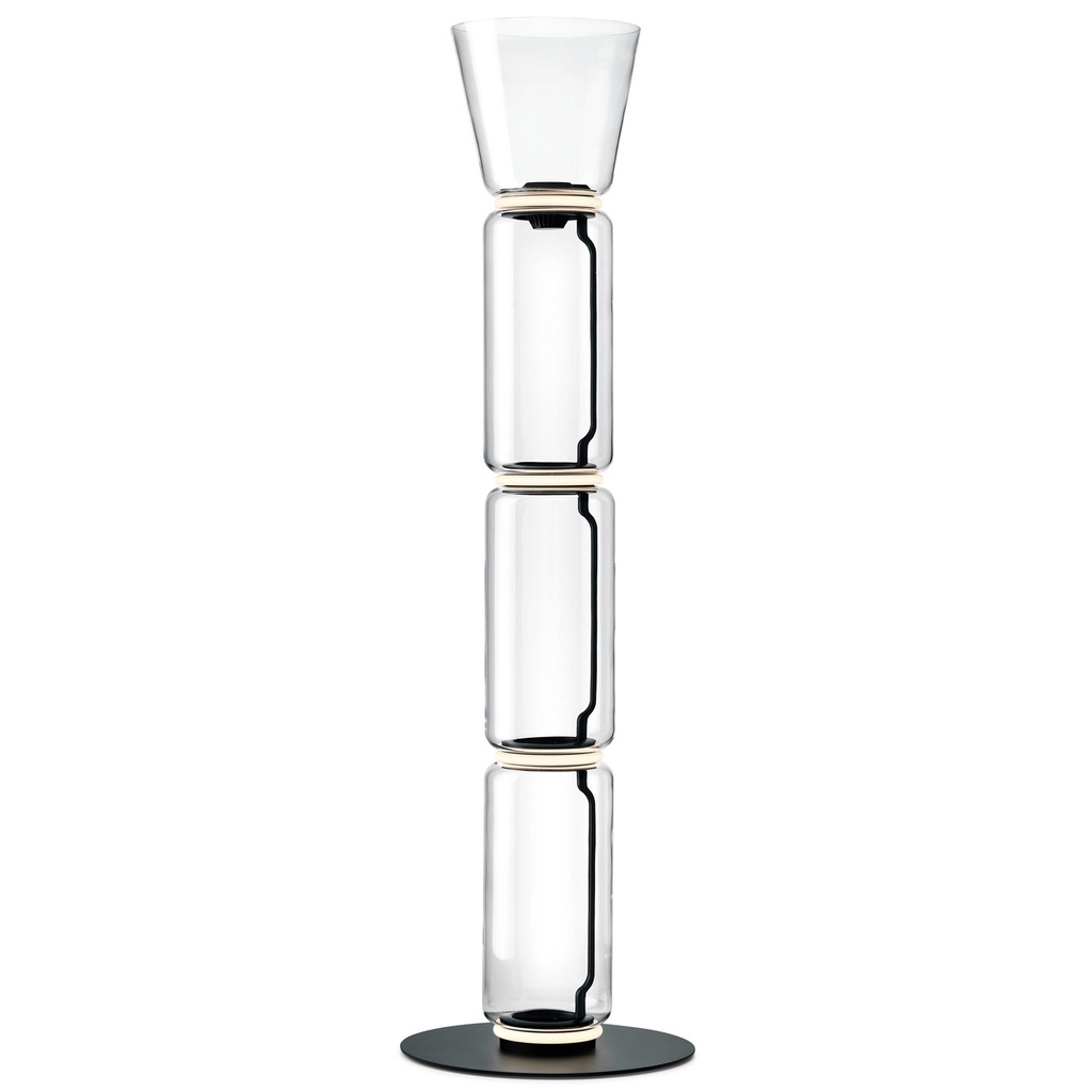 Flos NOCTAMBULE FLOOR 3 High Cylinders & Cone Big Base