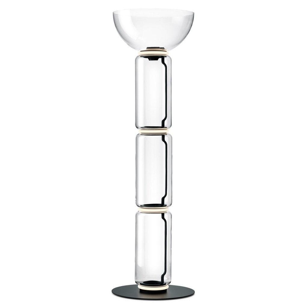 Flos NOCTAMBULE FLOOR 3 High Cylinders & Bowl Big Base