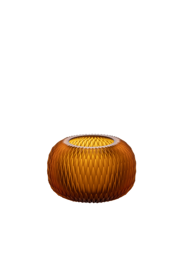 Bomma Metamorphosis tealight, colour glass