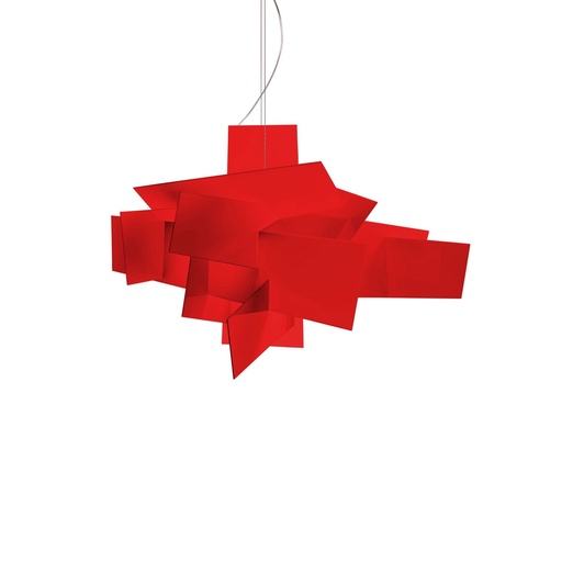 Foscarini Big Bang LED rosso, Sospensione
