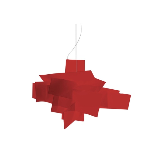 Foscarini Big Bang rosso, Sospensione