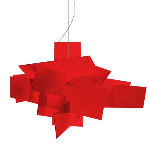 Foscarini Big Bang XL rosso, Sospensione