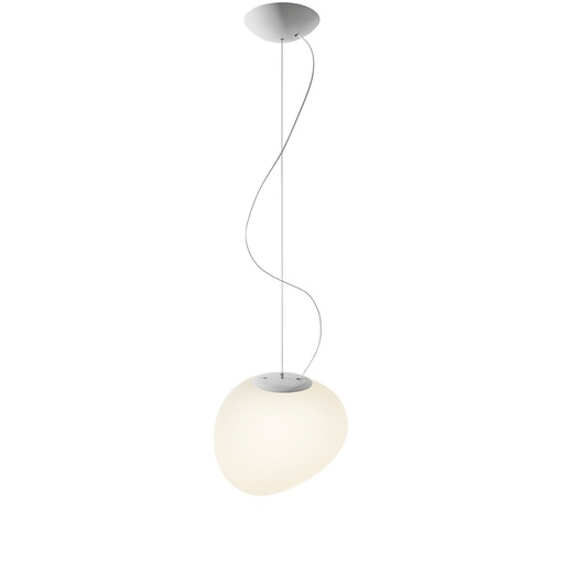 Foscarini Gregg MIDI bianco, Sospensione