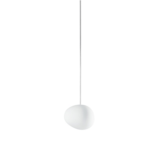 Foscarini Gregg piccola bianco, Sospensione