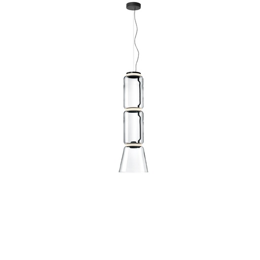 Flos NOCTAMBULE SUSPENSION 2 Low Cylinders & Cone